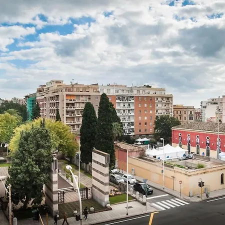 Апартаменты Exma Luxury Center Reserved Parking Кальяри